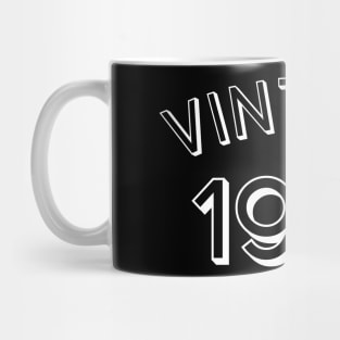 54th Birthday Aniversary Vinatage Mug